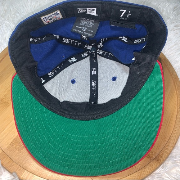 Montreal Expos Baseball Cap Cooperstown Collection New Era 59Fifty 7 1/2 Fitted - Picture 6 of 6